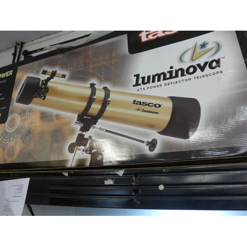 2280 - Tasco Luminova 675 Power Telescope, boxed