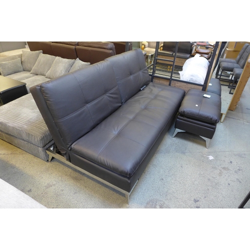 1636 - Sealy convertible Sofa with ottoman, some marks and scuffs Original RRP - £574.99 +VAT (4159 - 29)*T... 