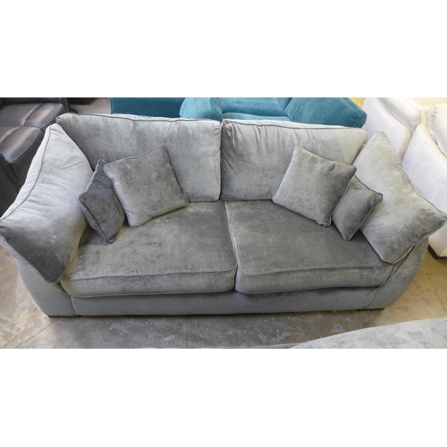 1466 - A Halley magnesium upholstered 3 seater sofa