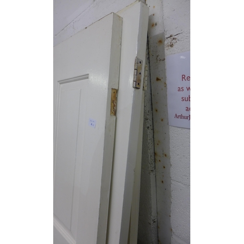 2453 - 3 internal wooden Doors