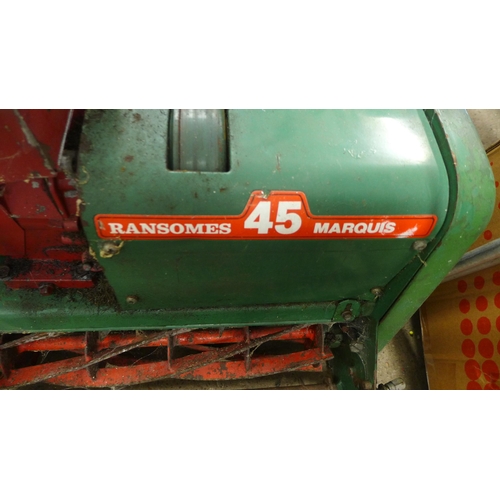 2459 - Ransomes 45 marquis petrol-driven lawn mower