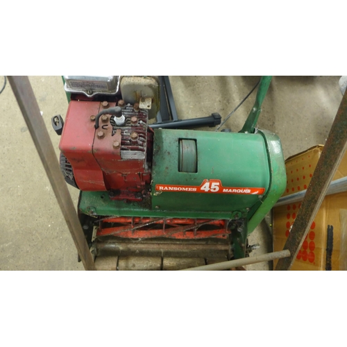 2459 - Ransomes 45 marquis petrol-driven lawn mower