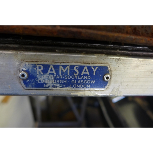 2503 - Ramsay 5-rung aluminium platform ladder