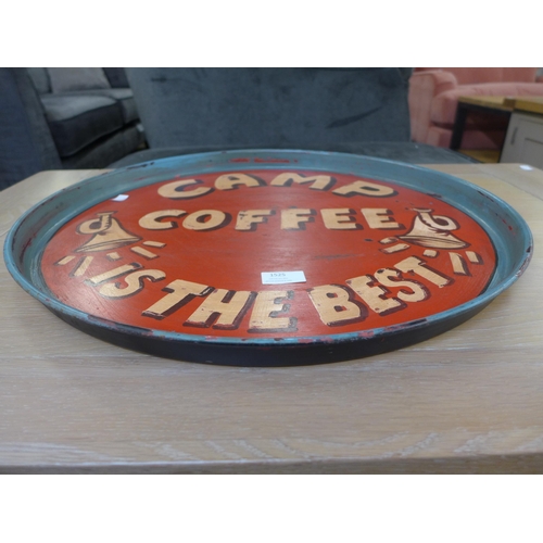 1525 - A Camp Coffee circular metal tray - 511-2 * this lot is subject to VAT