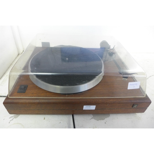 2330 - AR Linn Basik LVK turntable with Goldring Epic II stylus