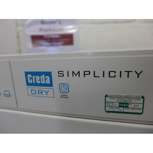 2395 - Simplicity Creda T310VW tumble dryer