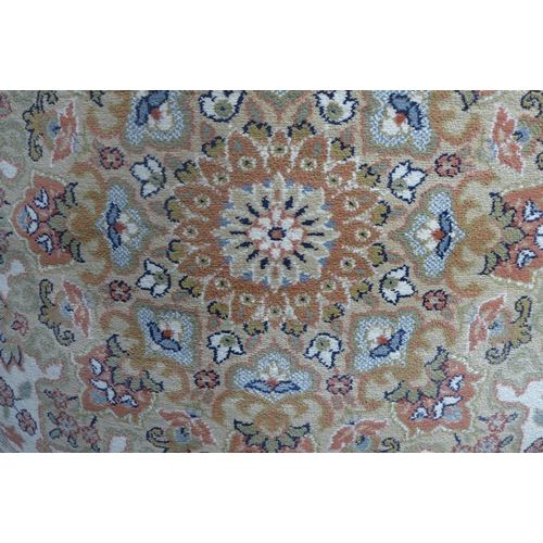 1442 - A multi-coloured ground full pile, floral patterned carpet, 200cm x 300cm