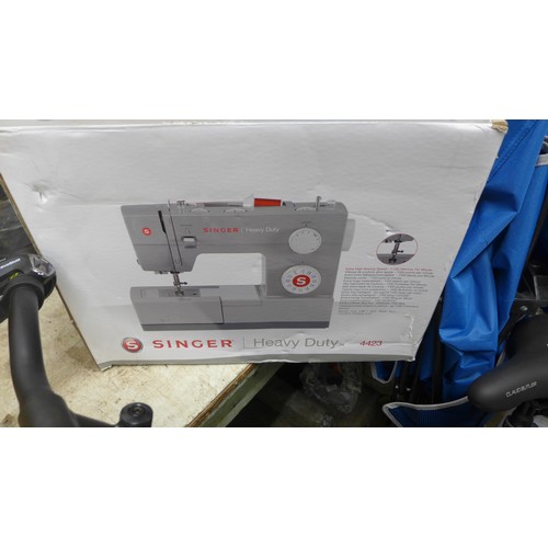 2541B - Singer 4423 heavy duty sewing machine, unused in box