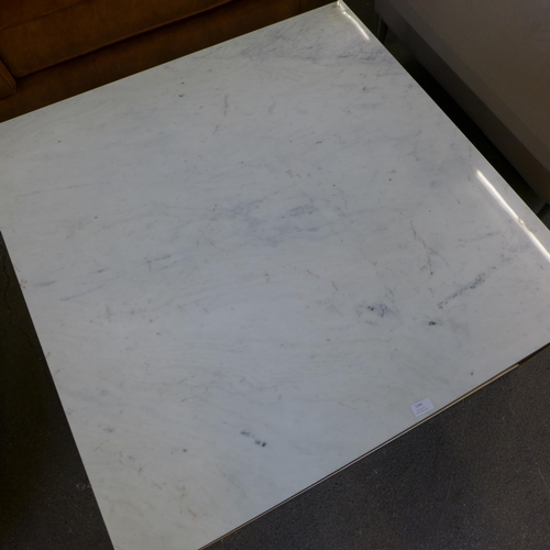 1500 - A marble and gold coffee table * this lot is subject to VAT