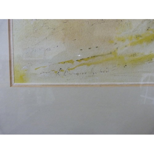 287A - British School (20th Century), abstract, mixed media, indistinctly signed, framed