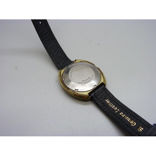 1075 - A gentleman's Hamilton wristwatch, lacking crown