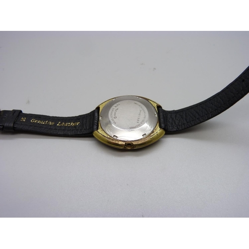 1075 - A gentleman's Hamilton wristwatch, lacking crown