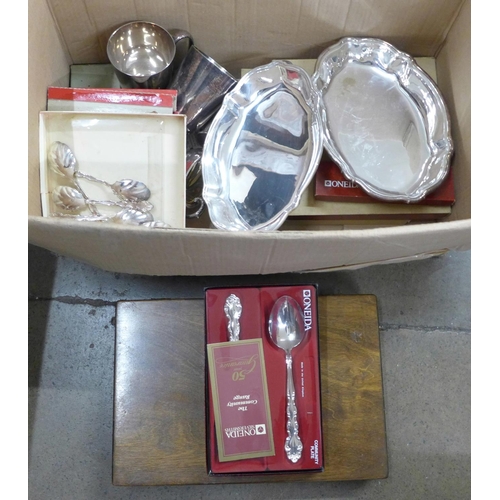 1179 - A collection of plated items, cutlery, etc.  **PLEASE NOTE THIS LOT IS NOT ELIGIBLE FOR POSTING AND ... 