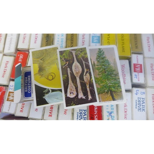 678 - Cigarette & trade cards, in cigarette packets, mainly Players, Wills & Brooke Bond