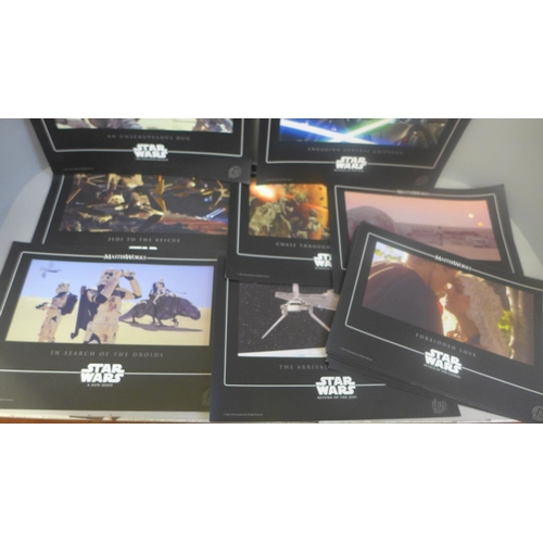 699 - Star Wars MasterWorks lobby cards (22)