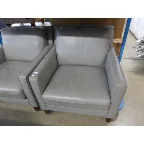 1654 - West Park Armchair Grey, Original RRP - £691.66 + VAT (4161- 34) *This lot is subject to VAT