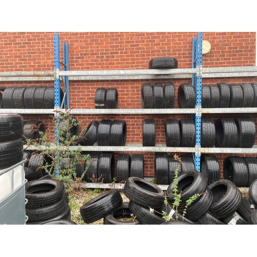 2233 - Approximately 200 part-worn/worn car and van tyres. This lot is subject to VAT. This lot is located ... 