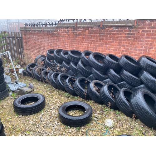 2233 - Approximately 200 part-worn/worn car and van tyres. This lot is subject to VAT. This lot is located ... 