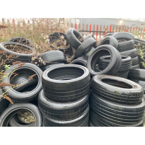 2233 - Approximately 200 part-worn/worn car and van tyres. This lot is subject to VAT. This lot is located ... 