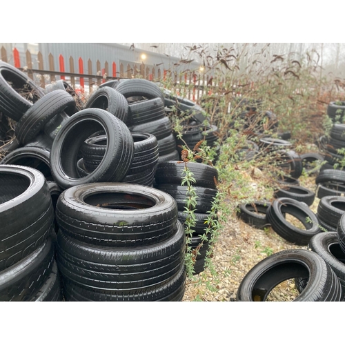 2233 - Approximately 200 part-worn/worn car and van tyres. This lot is subject to VAT. This lot is located ... 