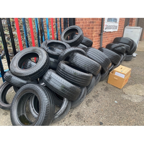 2233 - Approximately 200 part-worn/worn car and van tyres. This lot is subject to VAT. This lot is located ... 