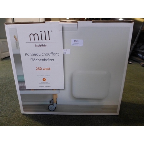 3009 - Mill 250W Panel Heater - model IB250    (282-516)  * This lot is subject to vat