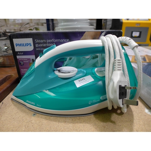 3045 - Philips Azur Iron   - model no GC4537/76      (282-397)  * This lot is subject to vat