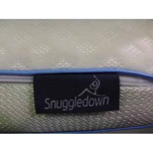 3056 - 2 Climate Control Memory Foam pillow snuggledowns  (282-385)  * This lot is subject to vat