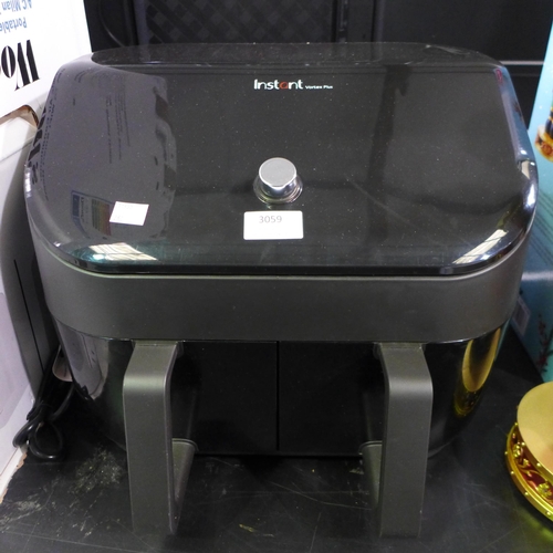 3059 - Instant Pot Air Fryer  double oven , Original RRP £149.99 + vat (282-386)  * This lot is subject to ... 