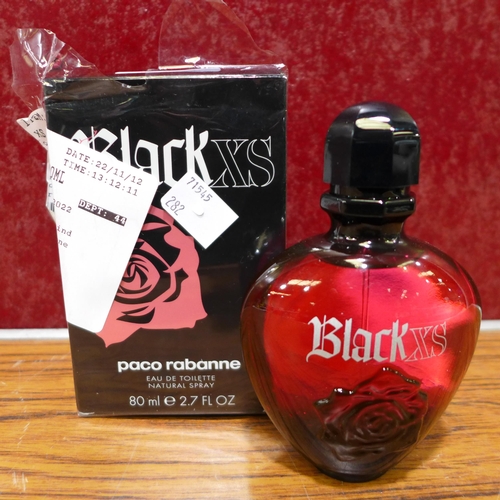 3098 - Paco Rabanne Xs Black For Her 80Ml    (282-83)  * This lot is subject to vat