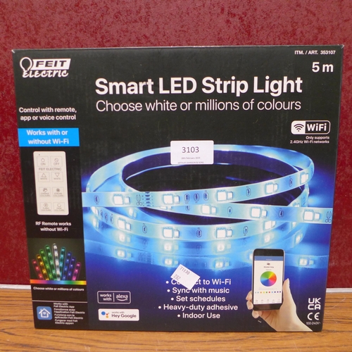 3103 - Feit Smart LED Strip  light   (282-381)  * This lot is subject to vat