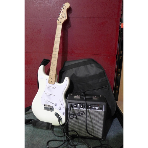 3111 - Fender Squier Electric Guitar With Amp, Original RRP £179.99 + vat (282-396)  * This lot is subject ... 