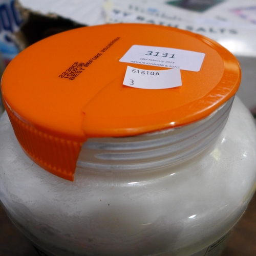 3131 - 2.28kg Tub of Organic Virgin Coconut Oil * this lot is subject to VAT