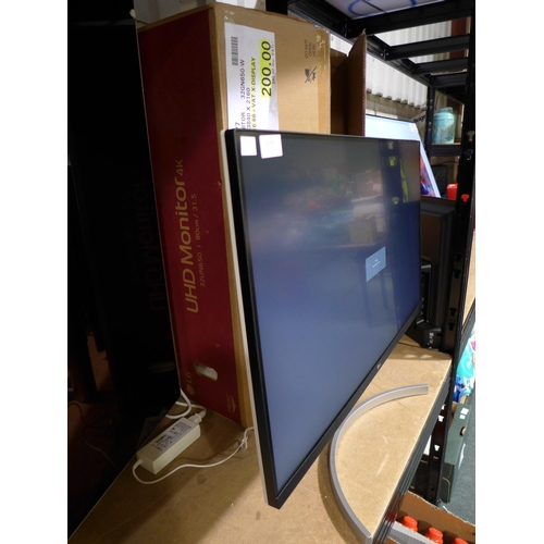 3169 - LG 32  4K UHD Ips Monitor - model no 32UN650-W.AEK, Original RRP £316.66 + vat (282-86)  * This lot ... 