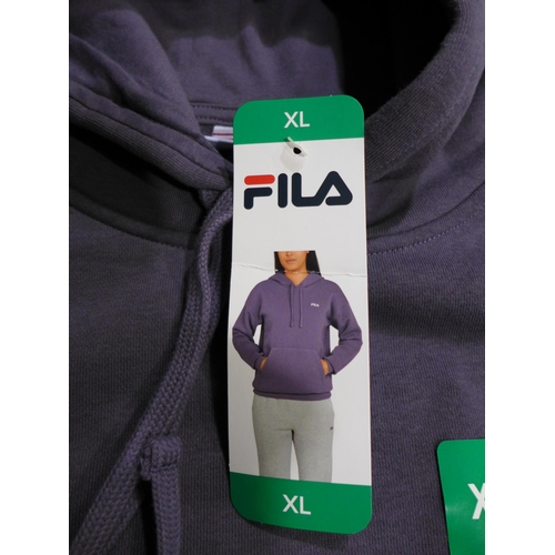 3203 - Bag of women's Graystone Fila hoodies - mixed size * this lot is subject to VAT