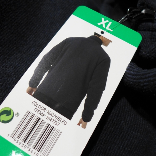 3233 - Box of men's 32°C Heat zip-up fleecy jackets - mixed sizes * this lot is subject to VAT