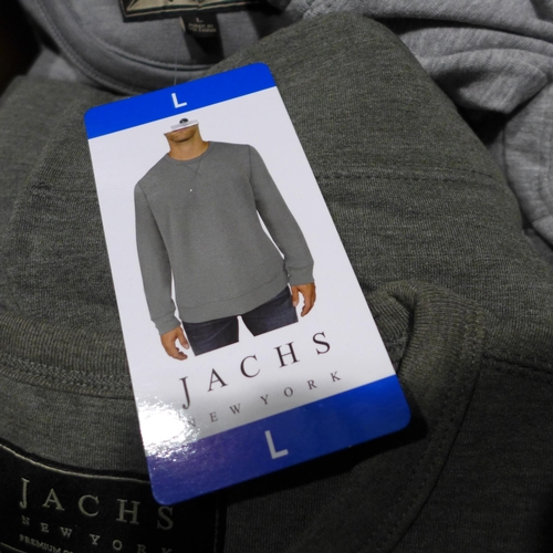 3235 - Box of men's Jach's long-sleeve tops, mixed sizes and colours * this lot is subject to VAT