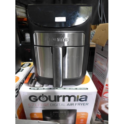 3307 - Gourmia Air Fryer 7Qt    (282-69)  * This lot is subject to vat