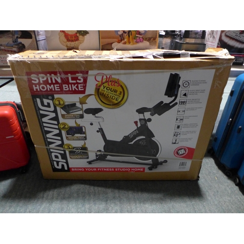 3372 - Spin Home Exercise Bike  , Original RRP £299.99 + vat (282-345)  * This lot is subject to vat