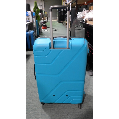 3375 - At Jetdriver Large teal 79cm  - 4 wheel spinner hardside case (282-348)  * This lot is subject to va... 