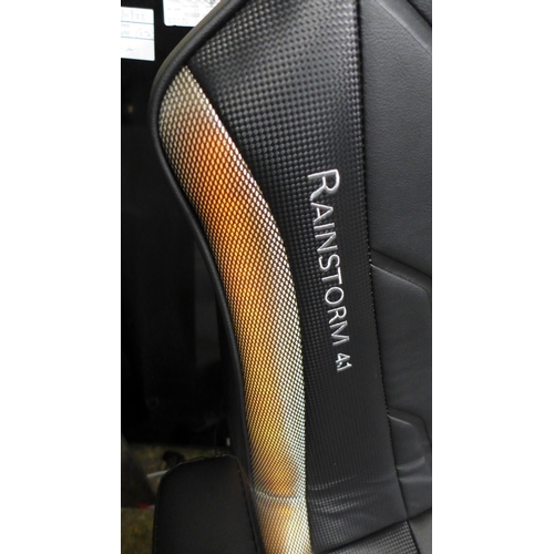 3381 - Xrocker Rainstorm 4.1 wireless RGB gaming chair (with power lead), Original RRP £199.99 + vat (282-3... 