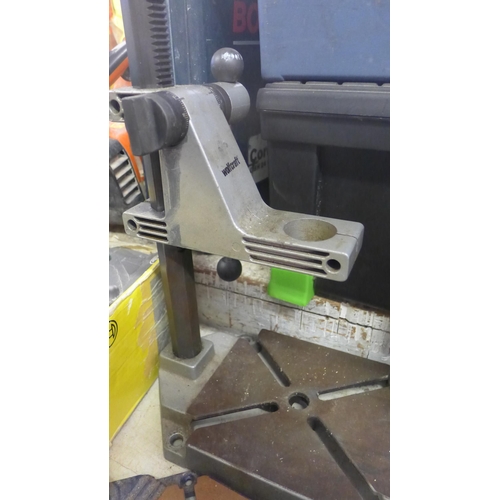 2022 - 2 Drill presses with 3 bit sharpening jigs