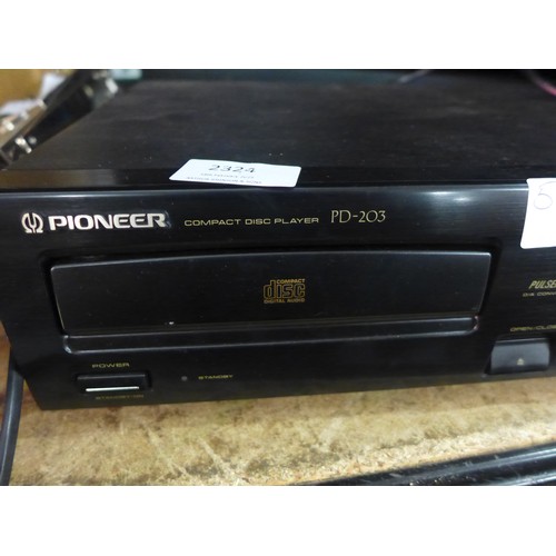 2324 - Pioneer PD-203 CD player (Pulseflow model)