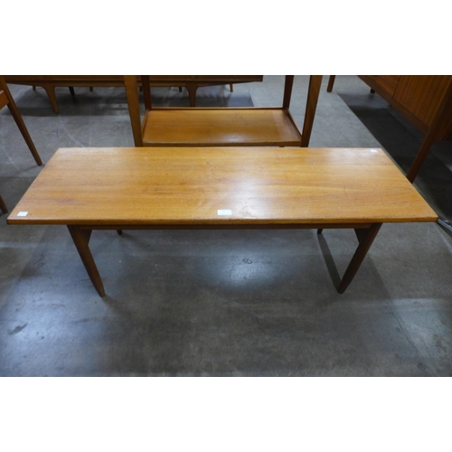 29 - A Danish teak coffee table