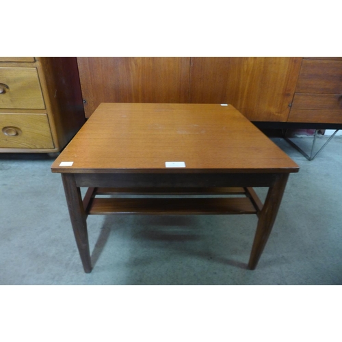 4 - A small teak coffee table