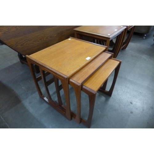 51 - A G-Plan Quadrille teak nest of tables