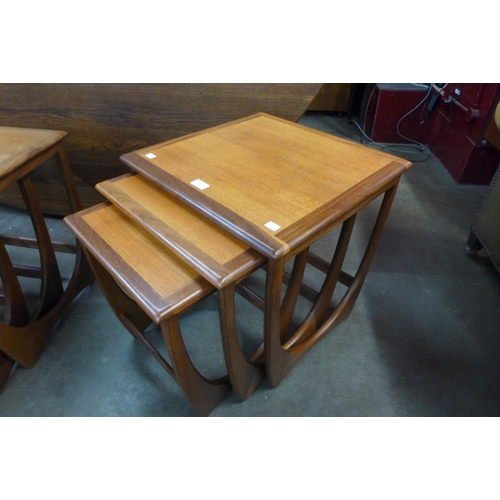 53 - A G-Plan Astro teak nest of tables