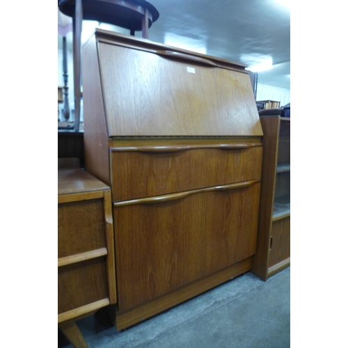 80 - A Sutcliffe of Todmorden teak bureau