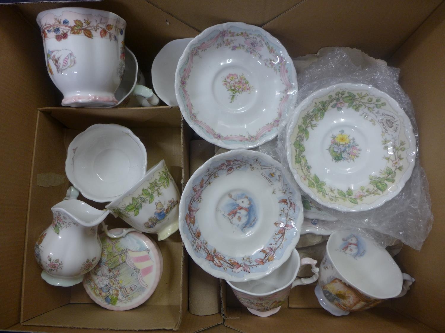 Royal Doulton Brambly Hedge The Wedding Collection. Not Royal
