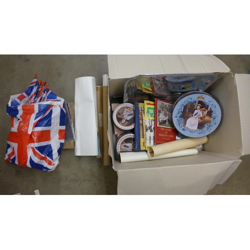 1160 - A collection of Royalty related commemorative items**PLEASE NOTE THIS LOT IS NOT ELIGIBLE FOR POSTIN... 